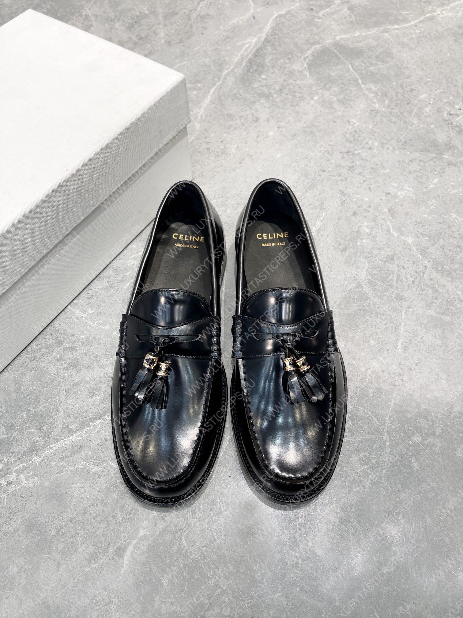 Ce**e luco triomphe leather loafer black 4006fr8