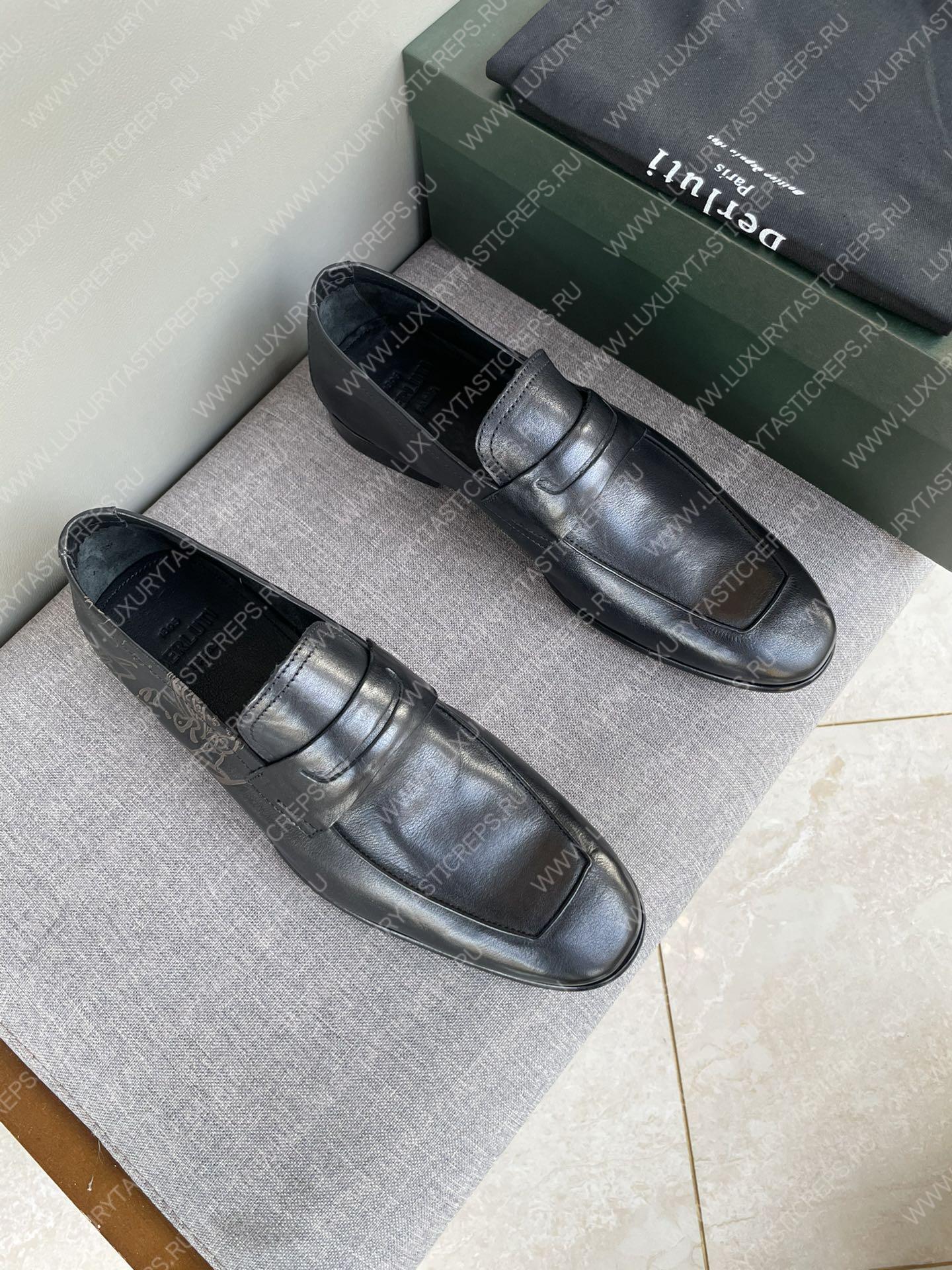 BERLUTI LOAFERS BROWN S4567-V1