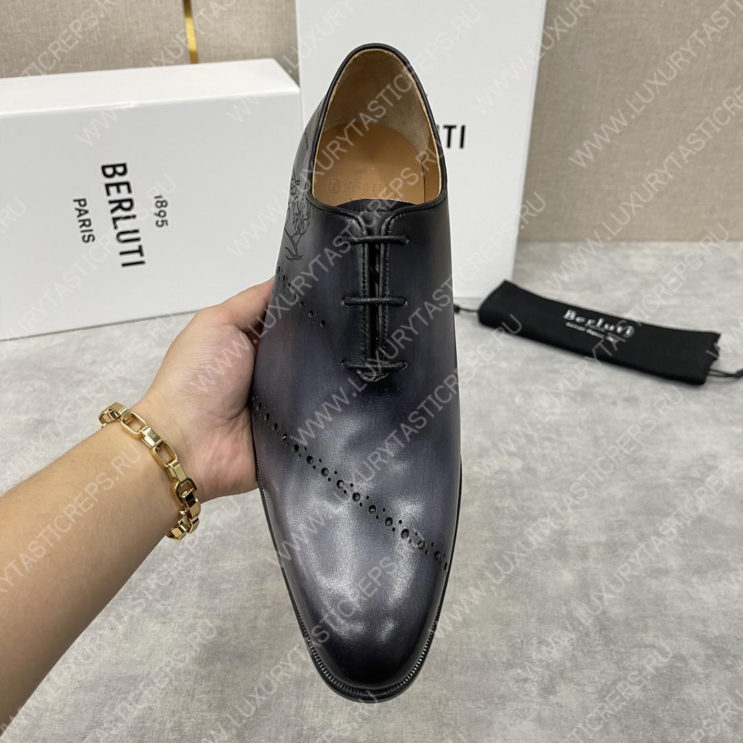 BERLUTI OXFORDS BLACK S0770-V1