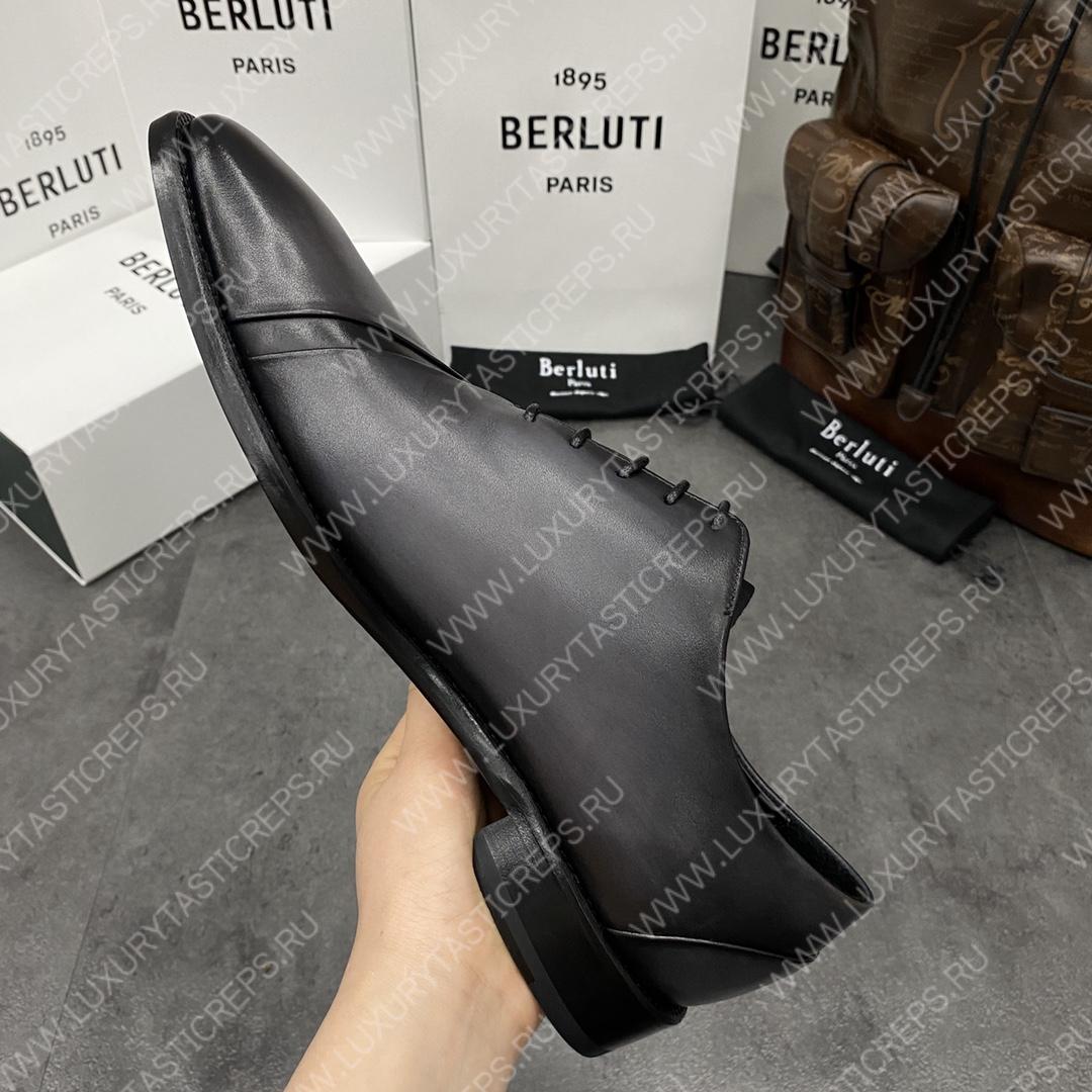 BERLUTI GASPARD GALET BLACK 76008-V1