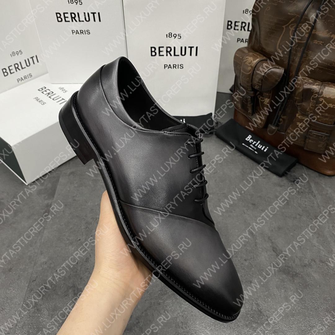 BERLUTI GASPARD GALET BLACK 76008-V1