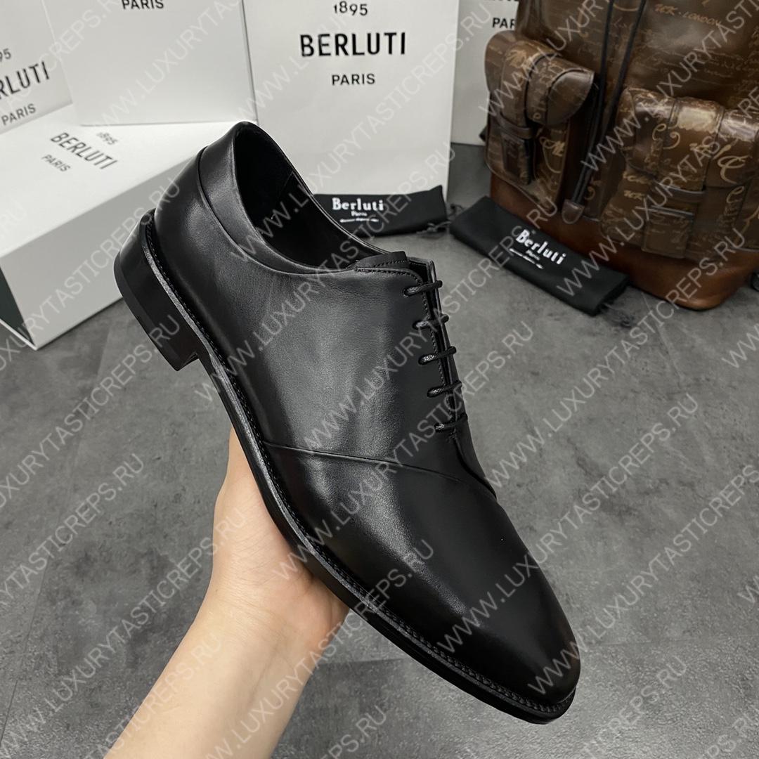 BERLUTI GASPARD GALET BLACK 76008-V1