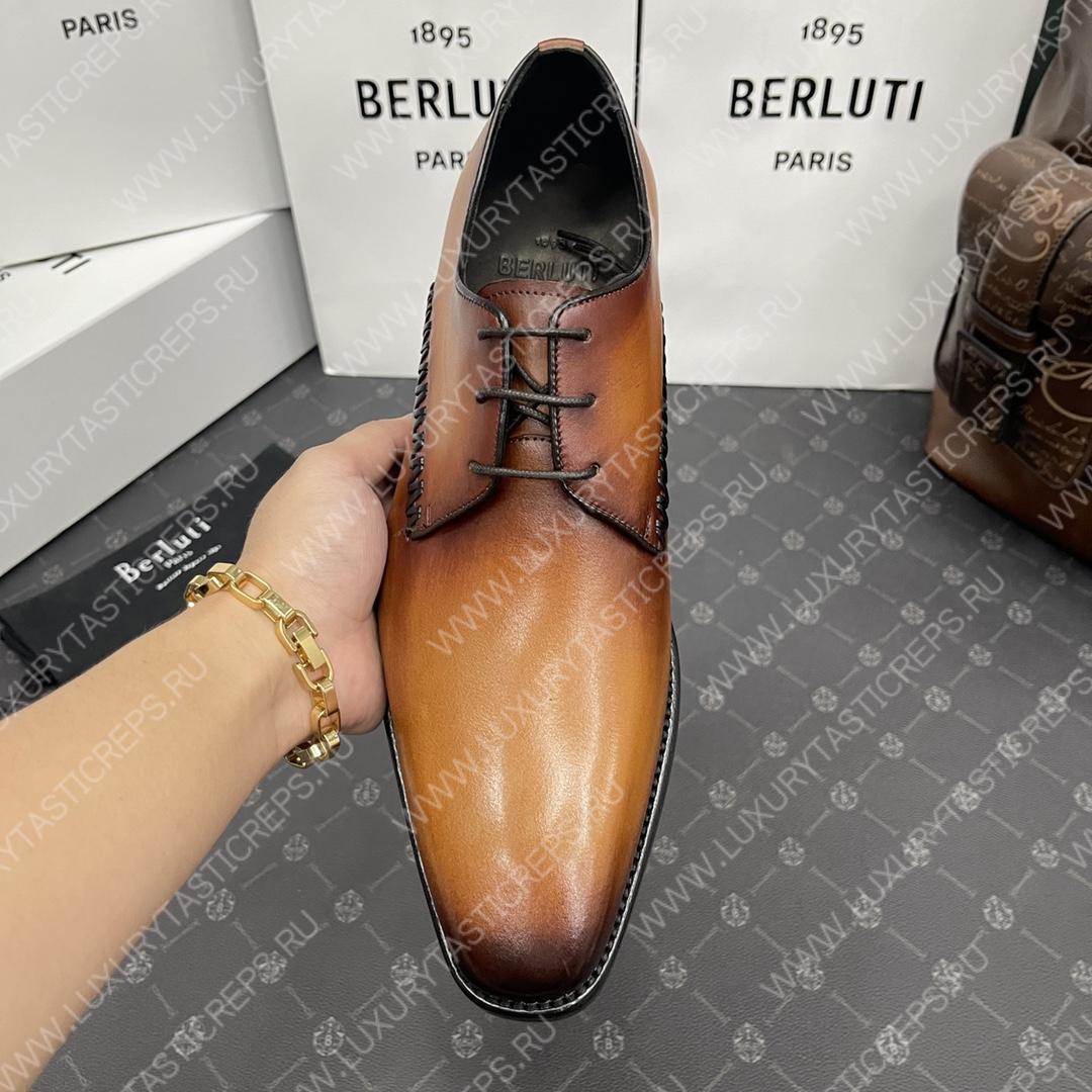 BERLUTI SCRITTO TOBACCO S4905-V2