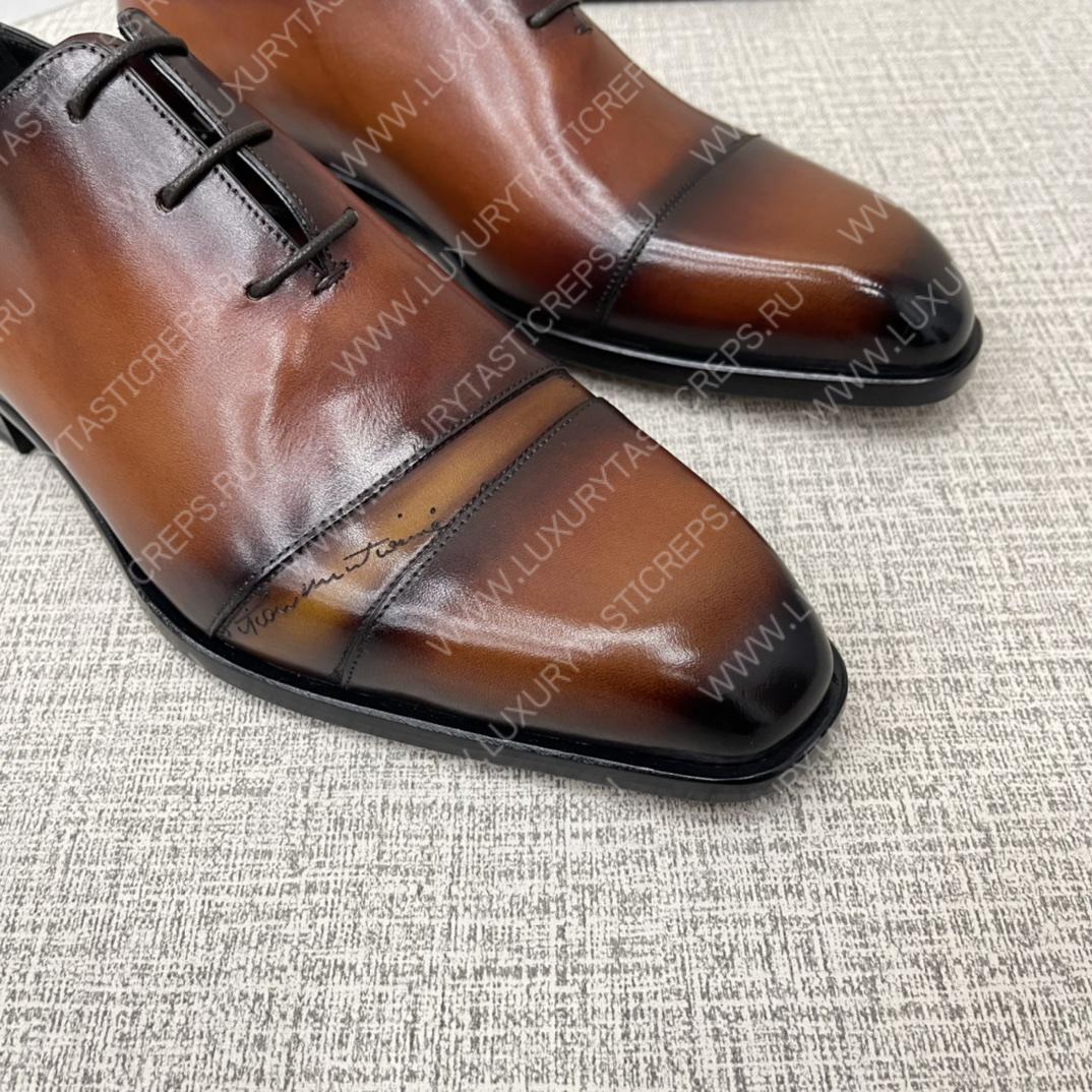 BERLUTI ALESSANDRO DEMESURE OXFORD INTENSE COCOA S5864-V2