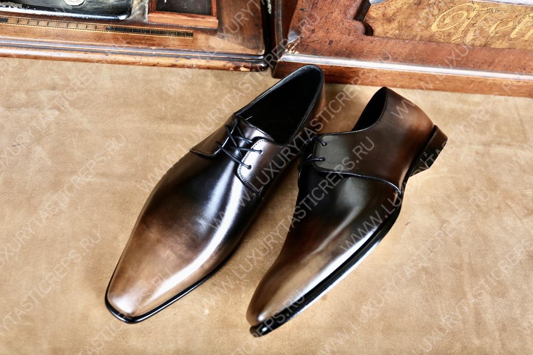 BERLUTI OXFORD BROWN S4780-V1