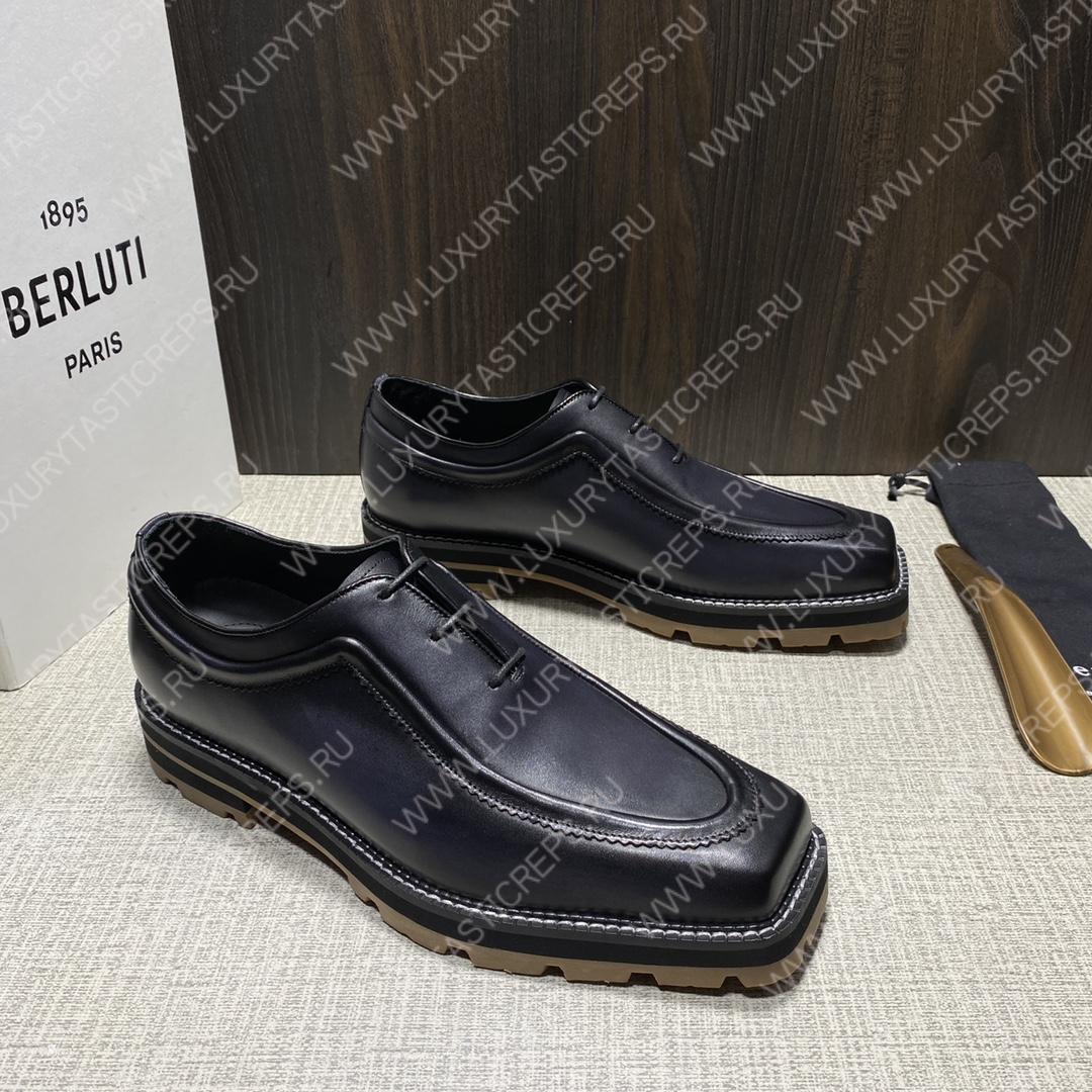 BERLUTI CLASSIC OXFORDS BLACK S5854