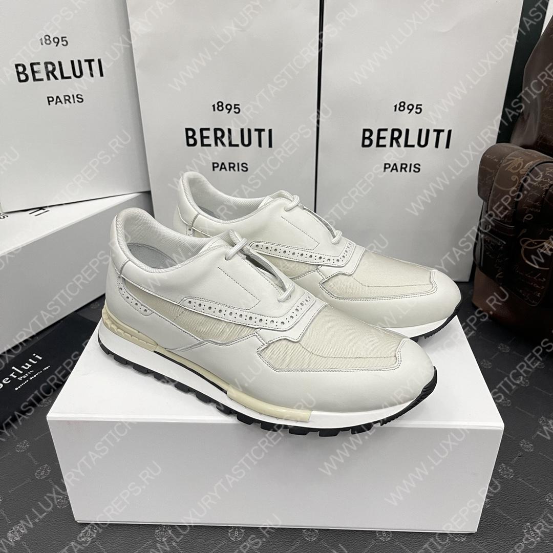 BERLUTI SNEAKERS WHITE S5779-BY