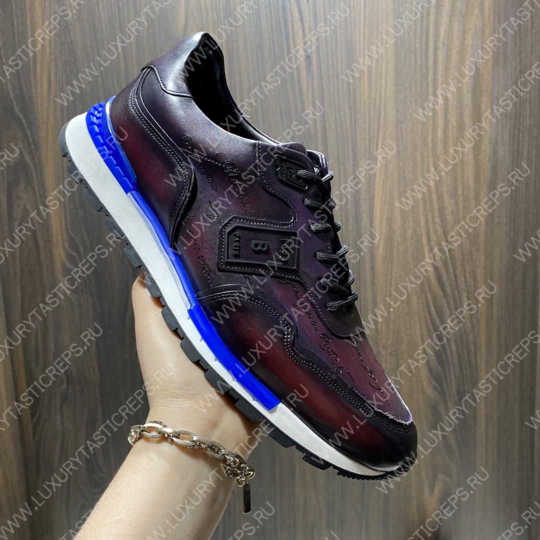 BERLUTI SNEAKERS MAROON S5600