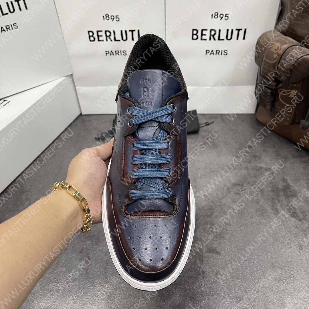 BERLUTI PLAYOFF SNEAKER PALE BLUE S5796-V1