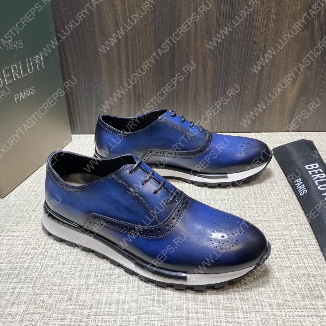 BERLUTI SNEAKERS BLUE S3830