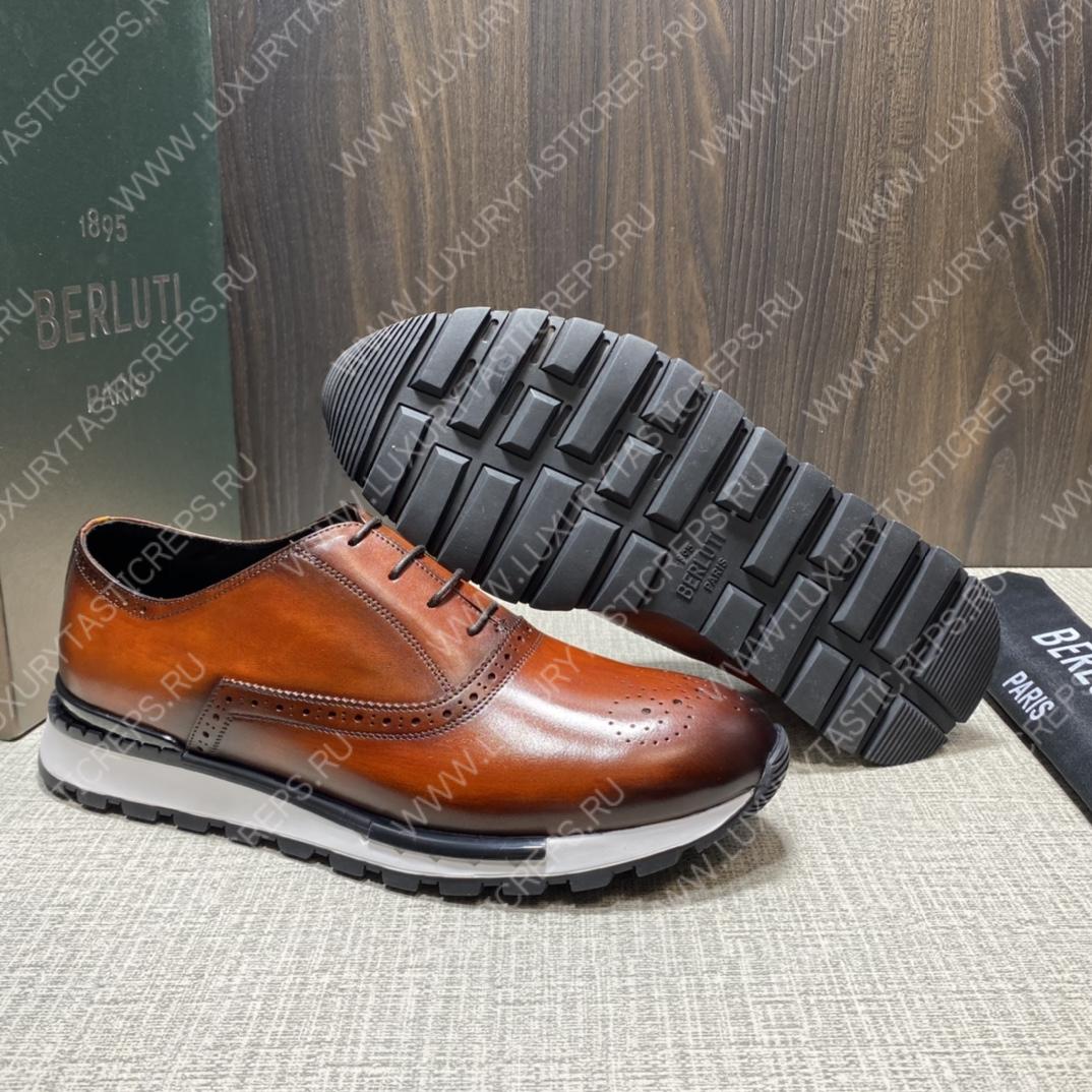 BERLUTI SNEAKERS BROWN S3830