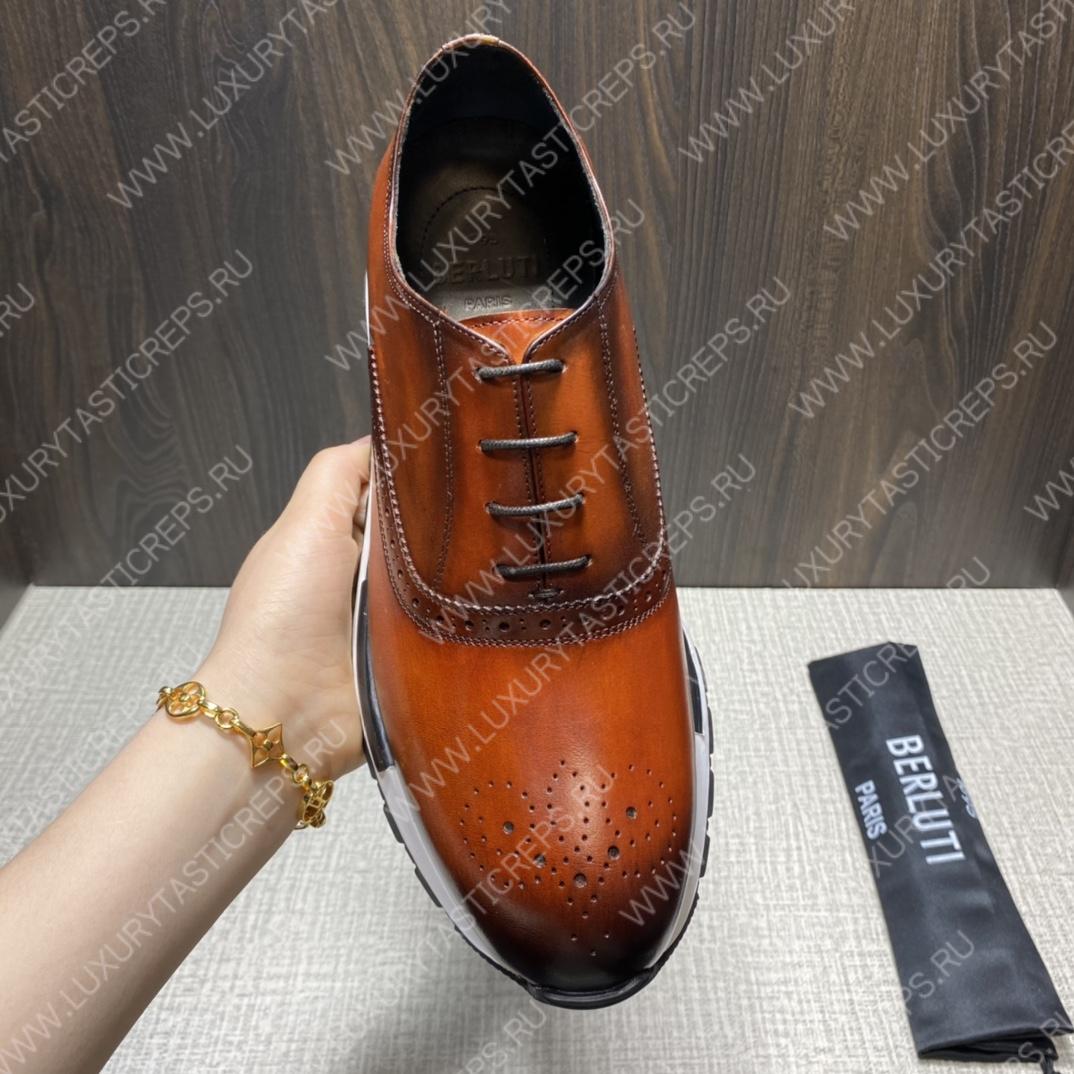 BERLUTI SNEAKERS BROWN S3830