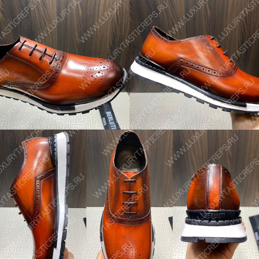 BERLUTI SNEAKERS BROWN S3830