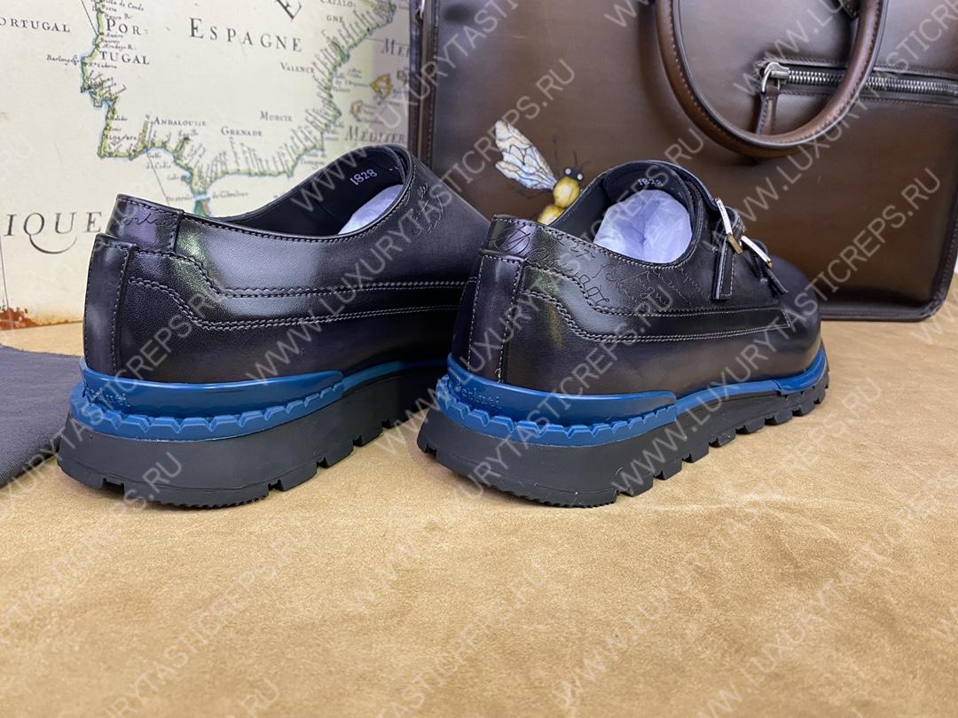 BERLUTI SNEAKERS BLUE S5890