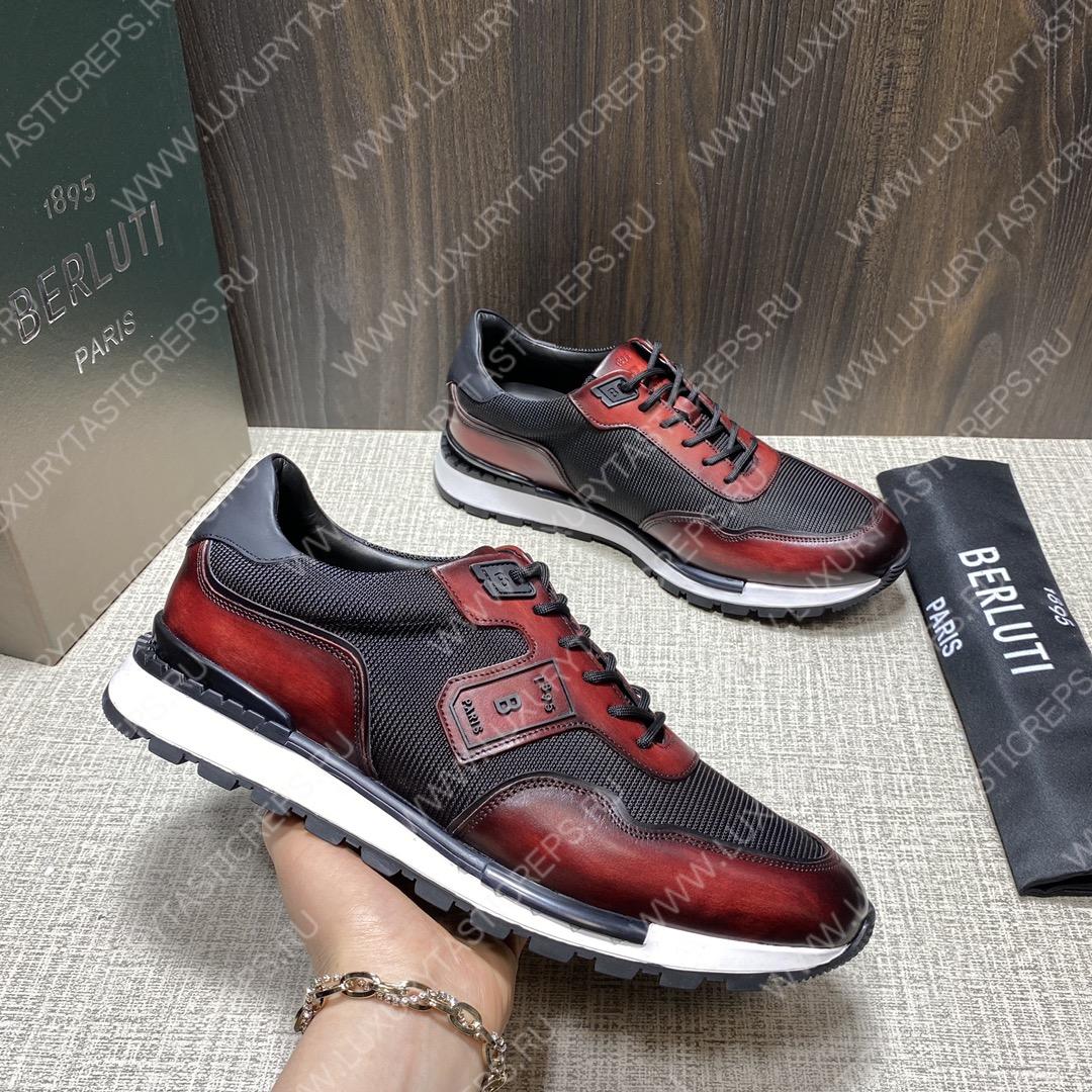 BERLUTI SNEAKERS RED S5799