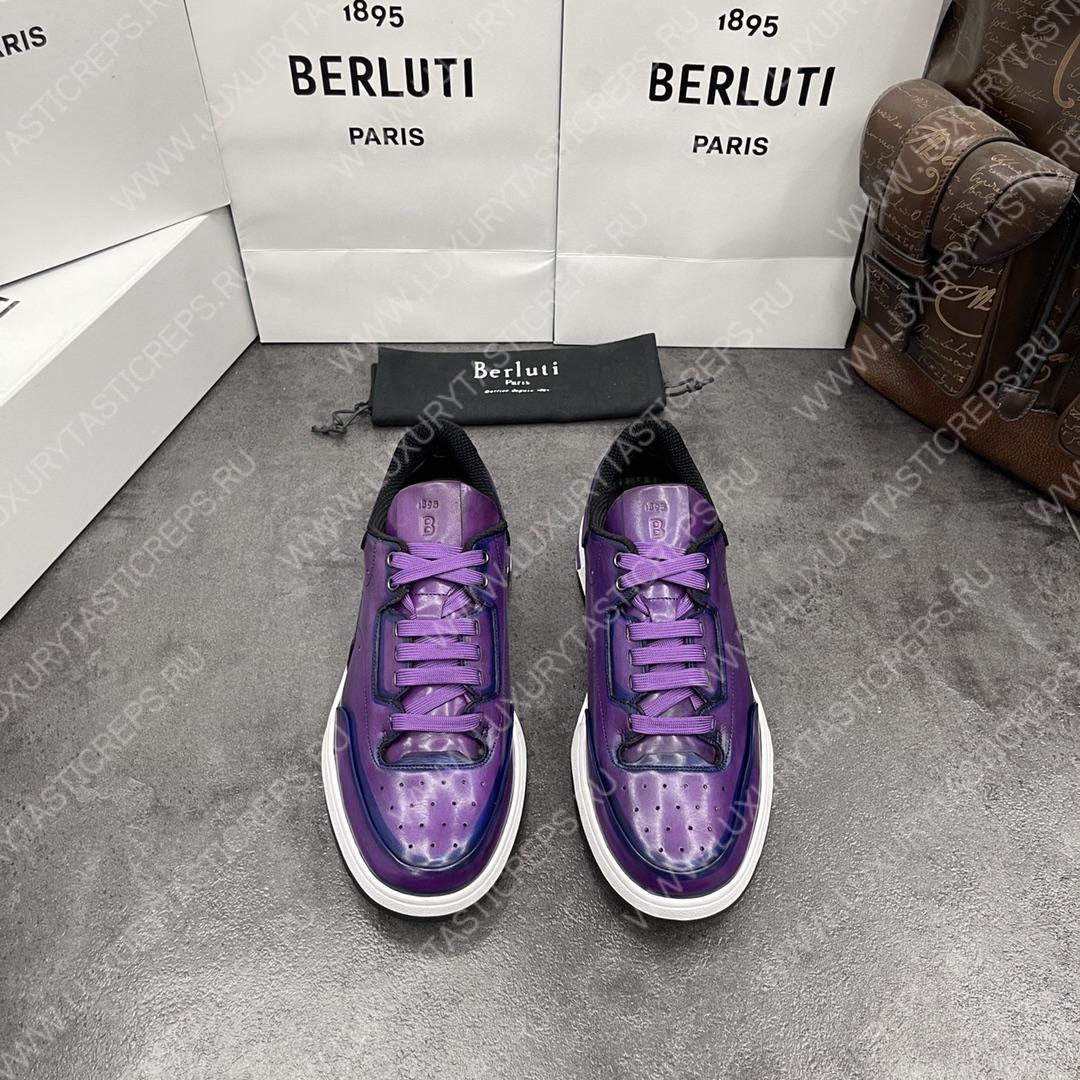 BERLUTI PLAYOFF SNEAKER PURPLE S5796-V1