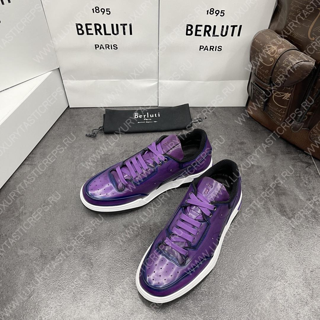 BERLUTI PLAYOFF SNEAKER PURPLE S5796-V1