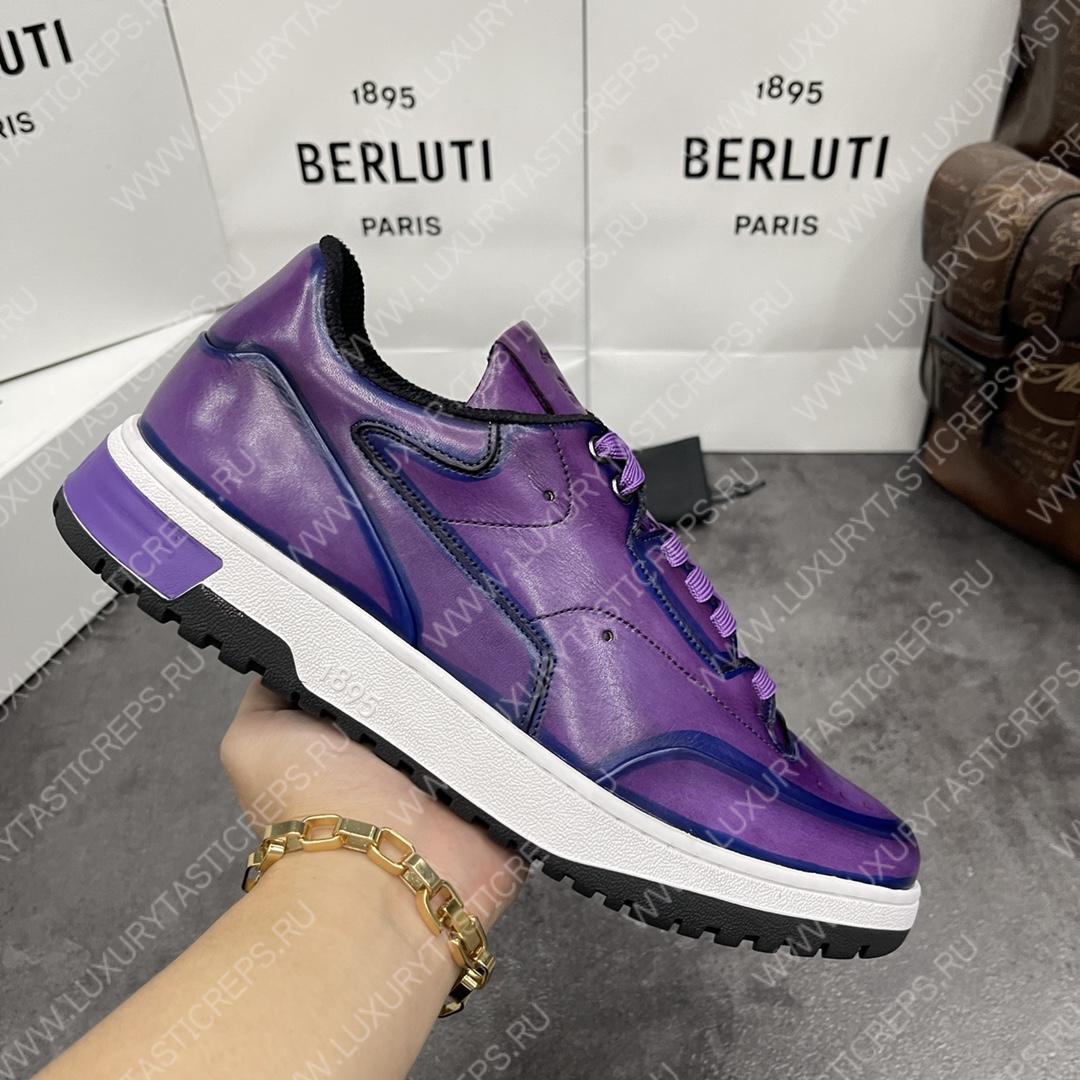 BERLUTI PLAYOFF SNEAKER PURPLE S5796-V1
