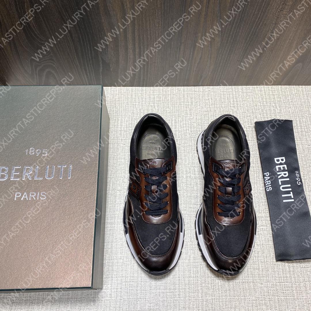 BERLUTI SNEAKERS BROWN S5799