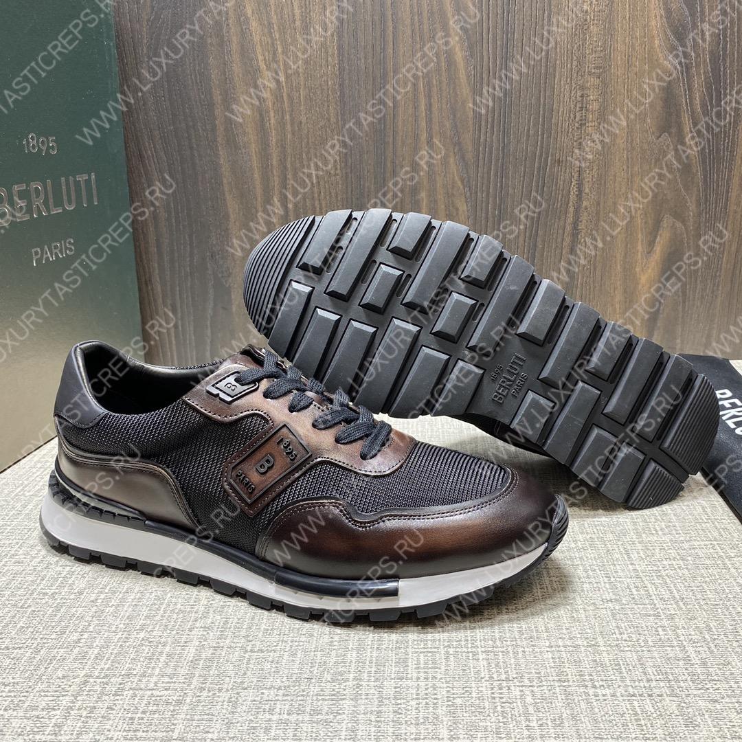 BERLUTI SNEAKERS BROWN S5799