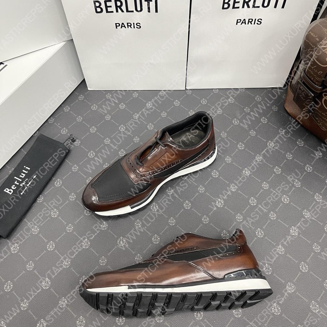 BERLUTI SNEAKERS BROWN S5779