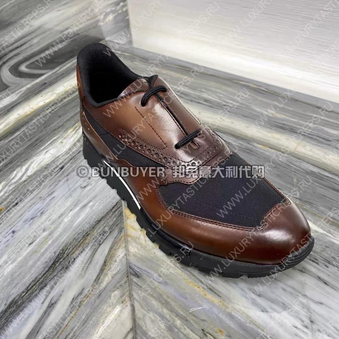BERLUTI FAST TRACK SNEAKER INTENSE COCOA S5779-BY