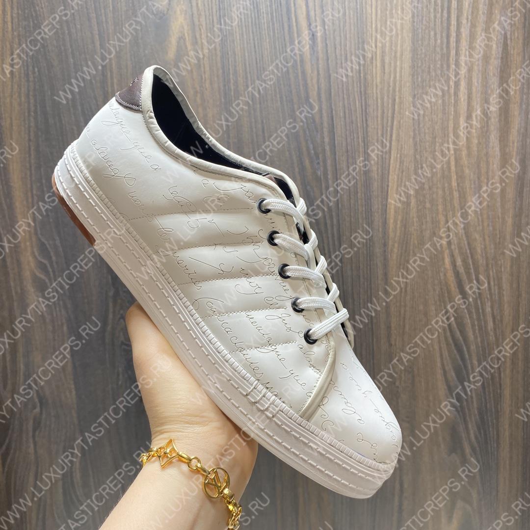 BERLUTI SCRITTO SNEAKER WHITE S3402-V1