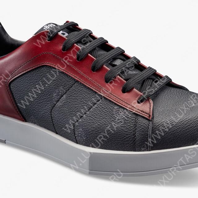BERLUTI PLAYTIME SNEAKER BLACK AND RED S6163-V31