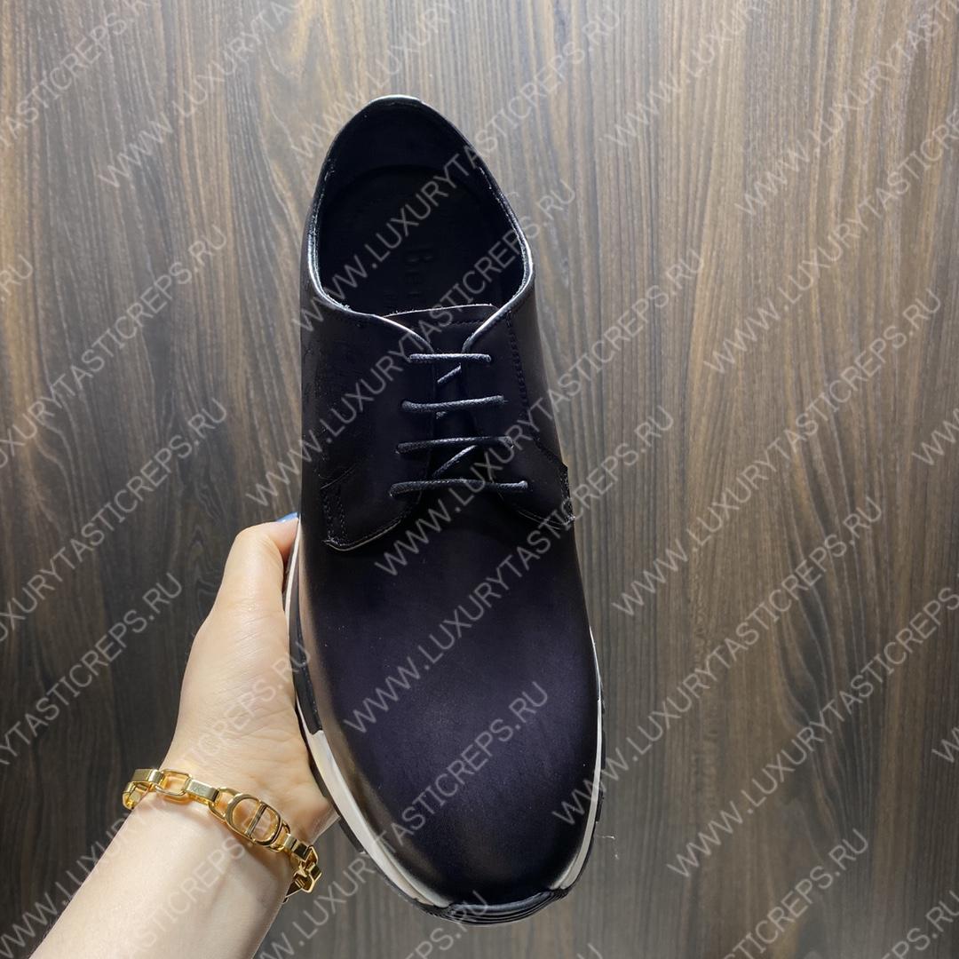 BERLUTI FAST TRACK SNEAKERS BLACK S3873-V1
