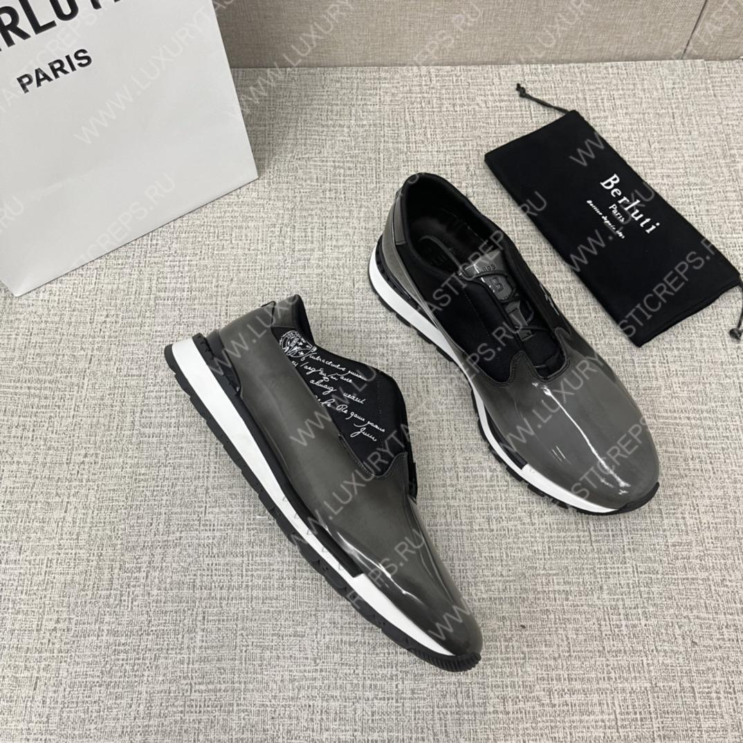 BERLUTI FAST TRACK SNEAKERS BLUE S5541-V2