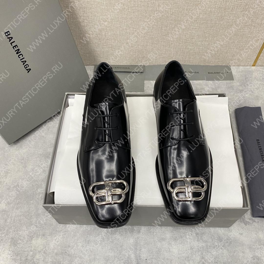 Ba*len*cia*ga oxfords black 701393w