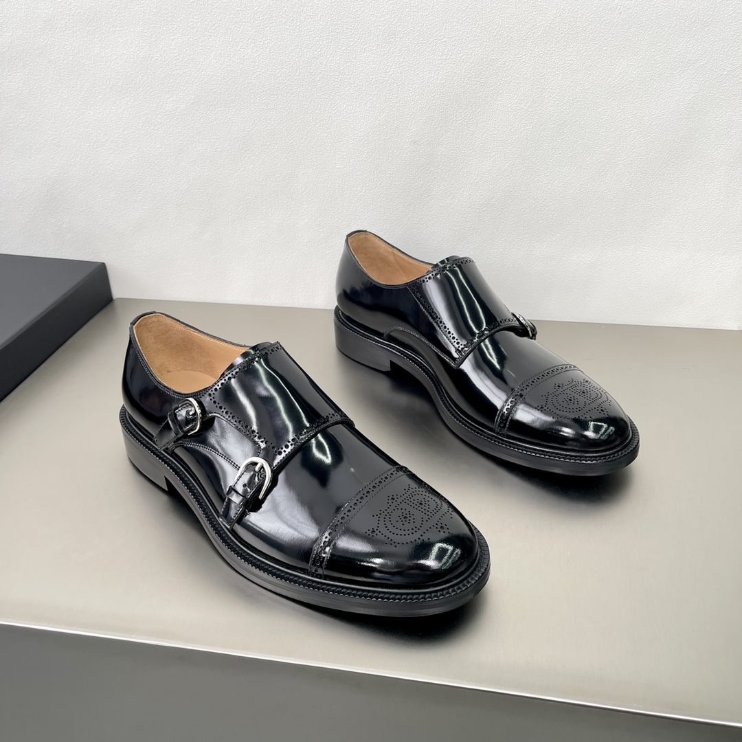 D*or double monk strap shoes black 4lo314ykn