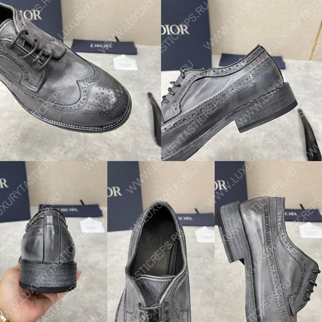 D*or oxford shoes grey 3de453zrk