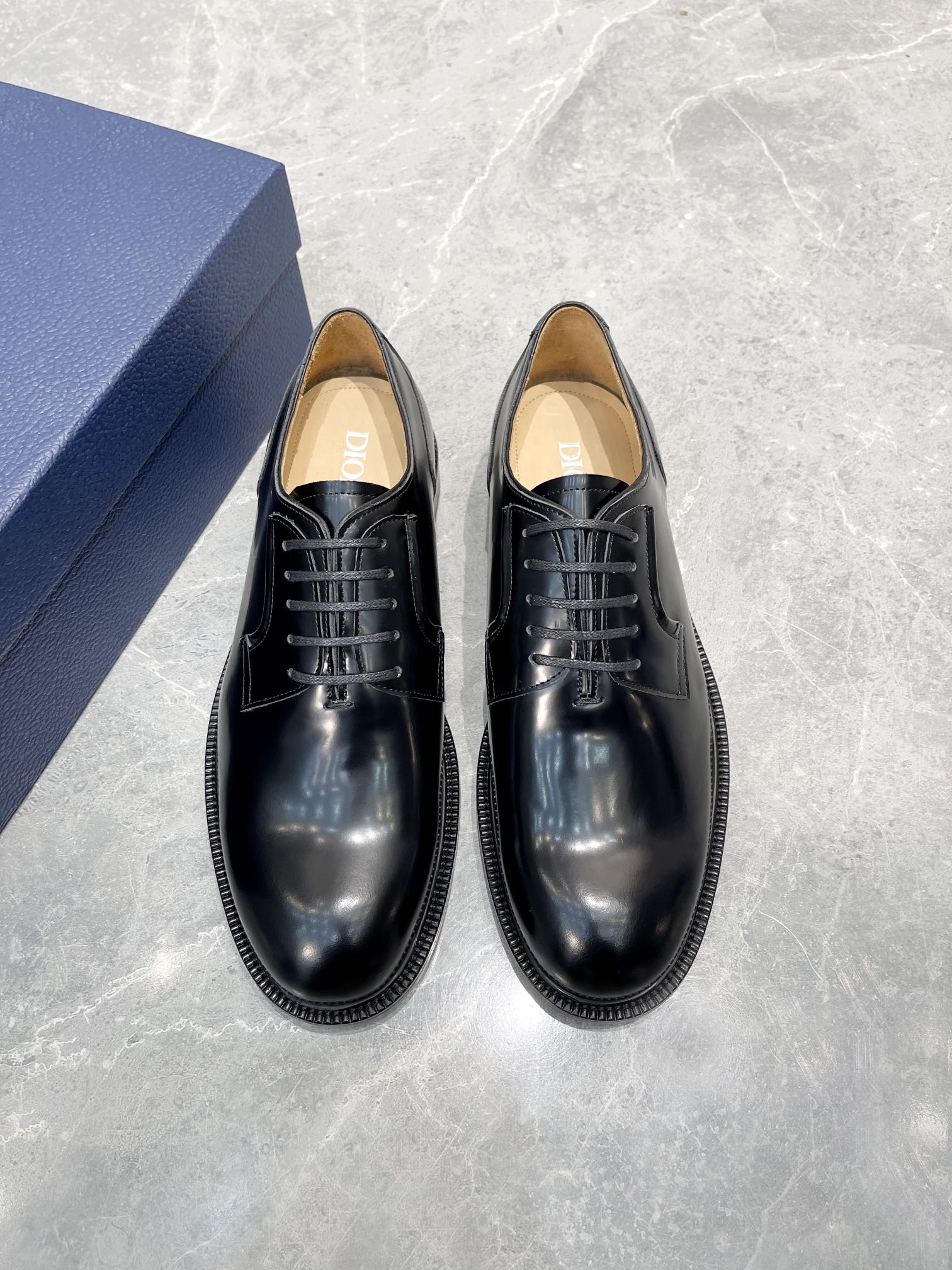 D*or carlo derby shoe black 3de343zrk