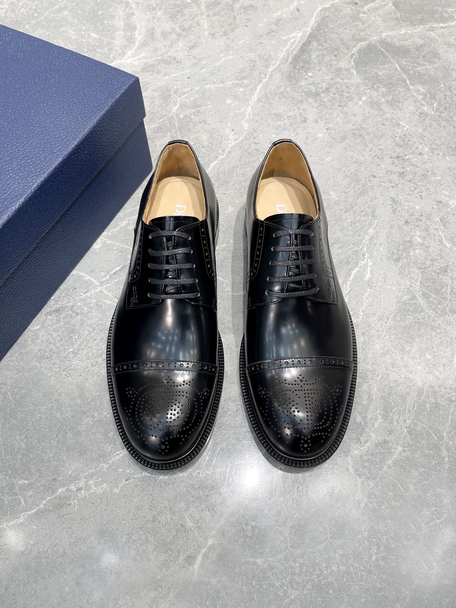 D*or evidence derby brogue black 3de298yqd
