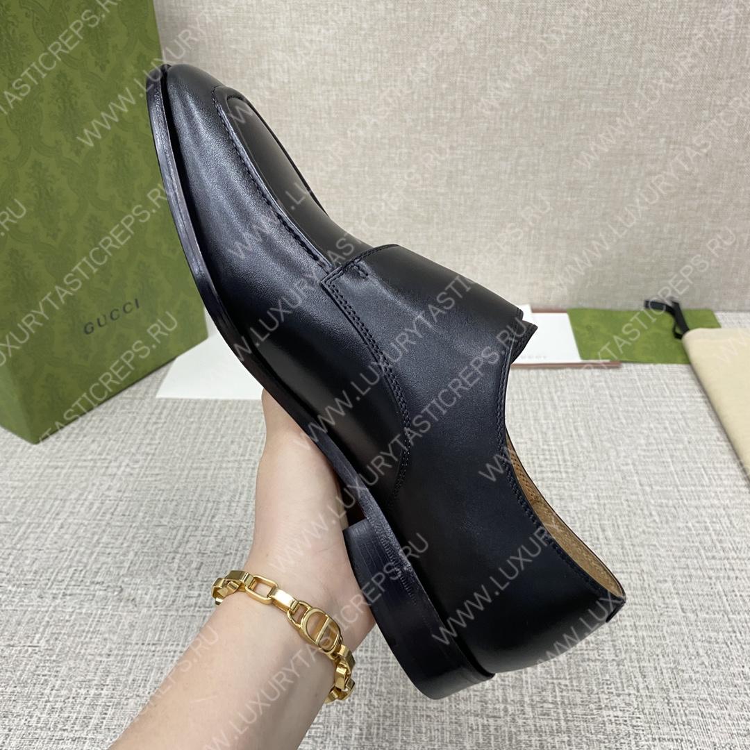 G*u*i signora double monk strap shoes black m60171