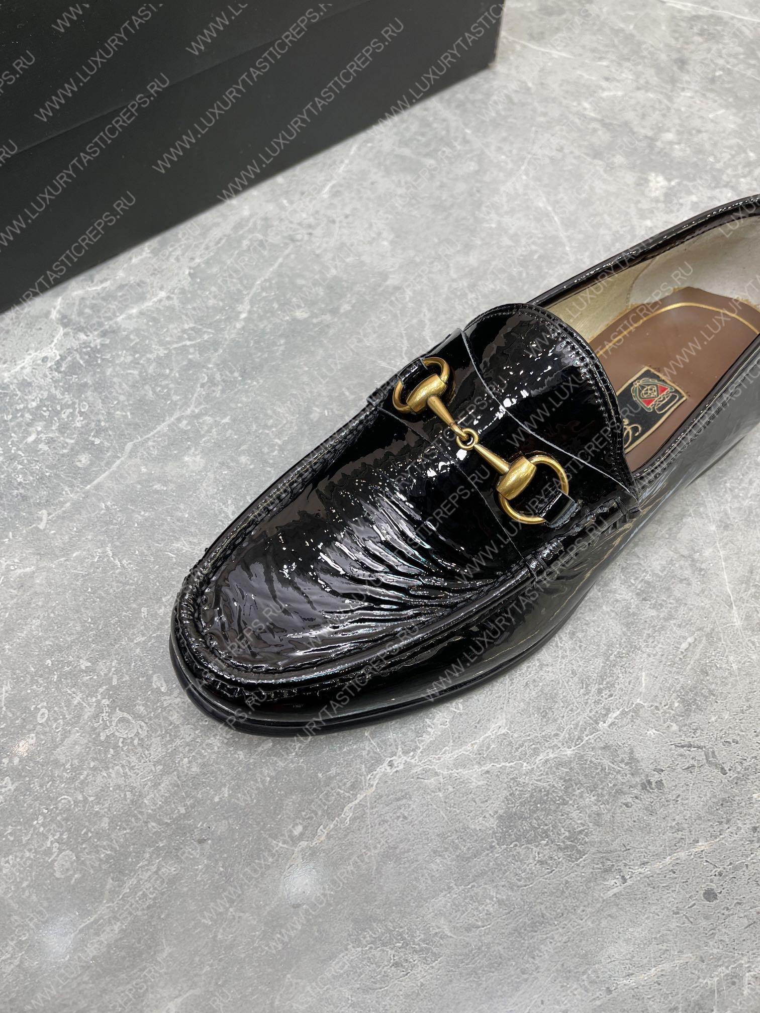 G*u*i 1953 horsebit loafer black 307929