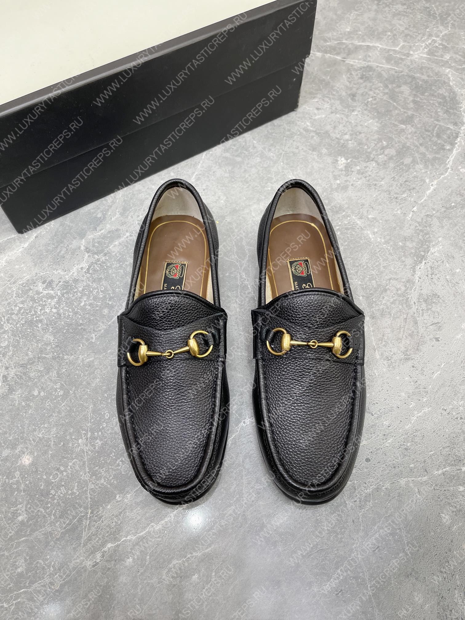 G*u*i 1953 horsebit loafer black 307929