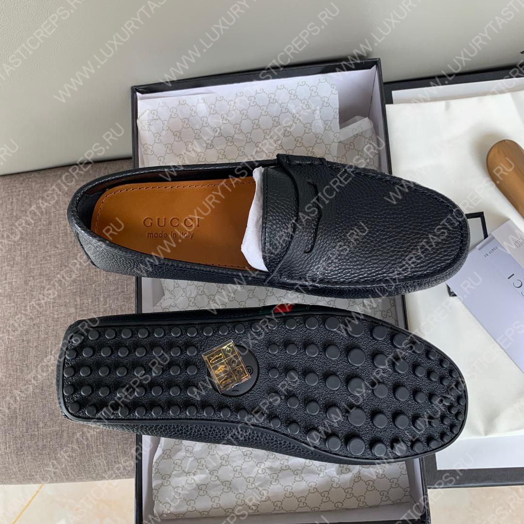 G*u*i men’s 1953 horsebit loafer black 307929