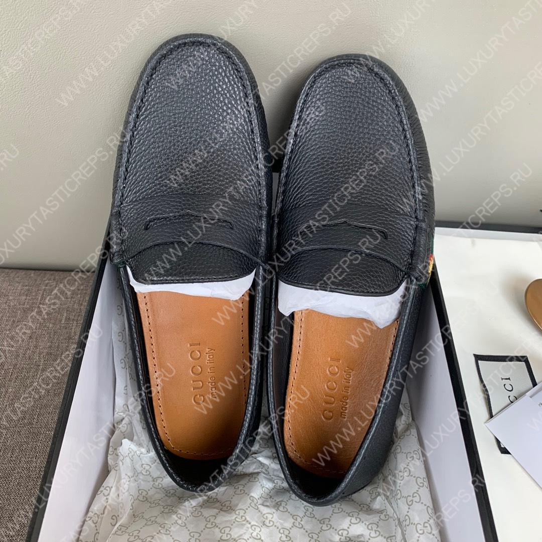 G*u*i men’s 1953 horsebit loafer black 307929