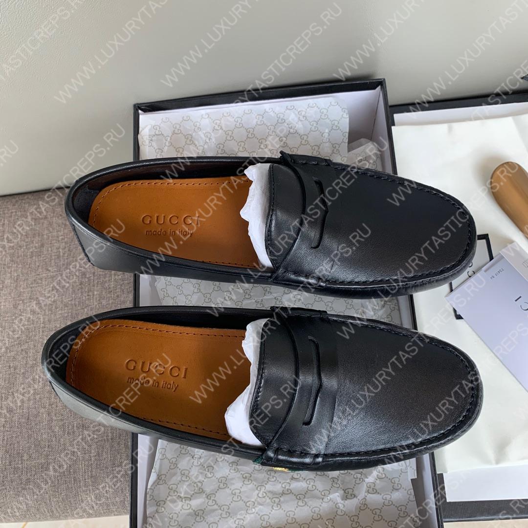 G*u*i men’s 1953 horsebit loafer black 307929
