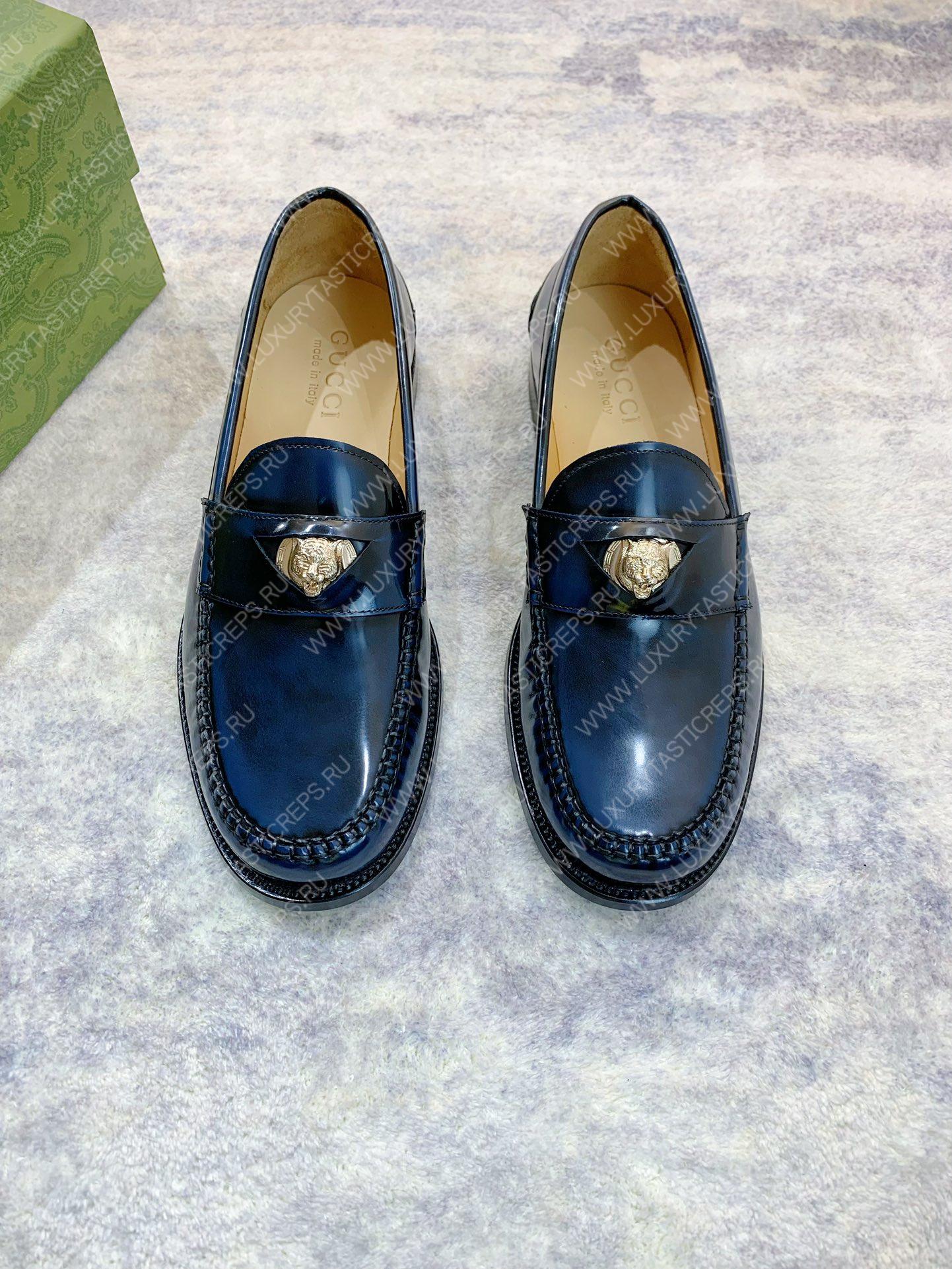 G*u*i loafer blue 644724