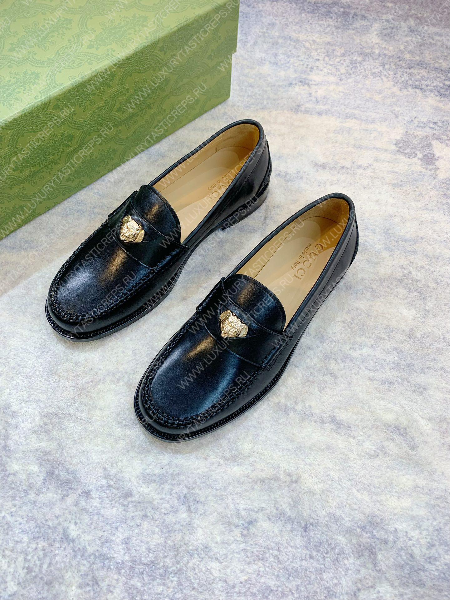 G*u*i loafers black 723176