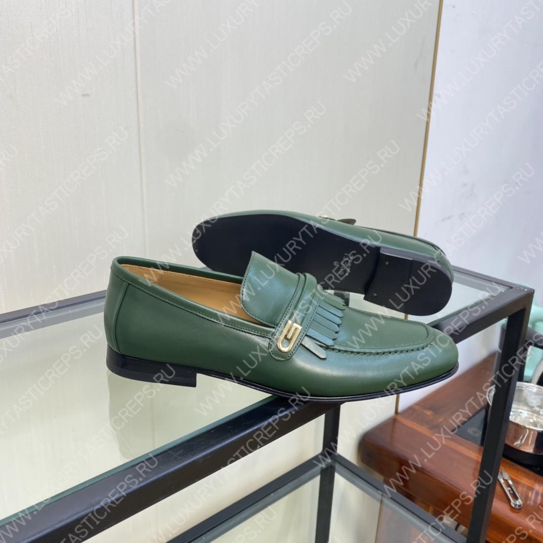 G*u*i loafers green 738468