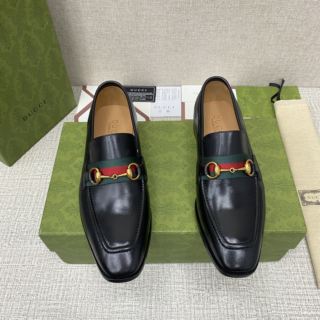 G*u*i loafer with horsebit black 655579 0g0p0 1060