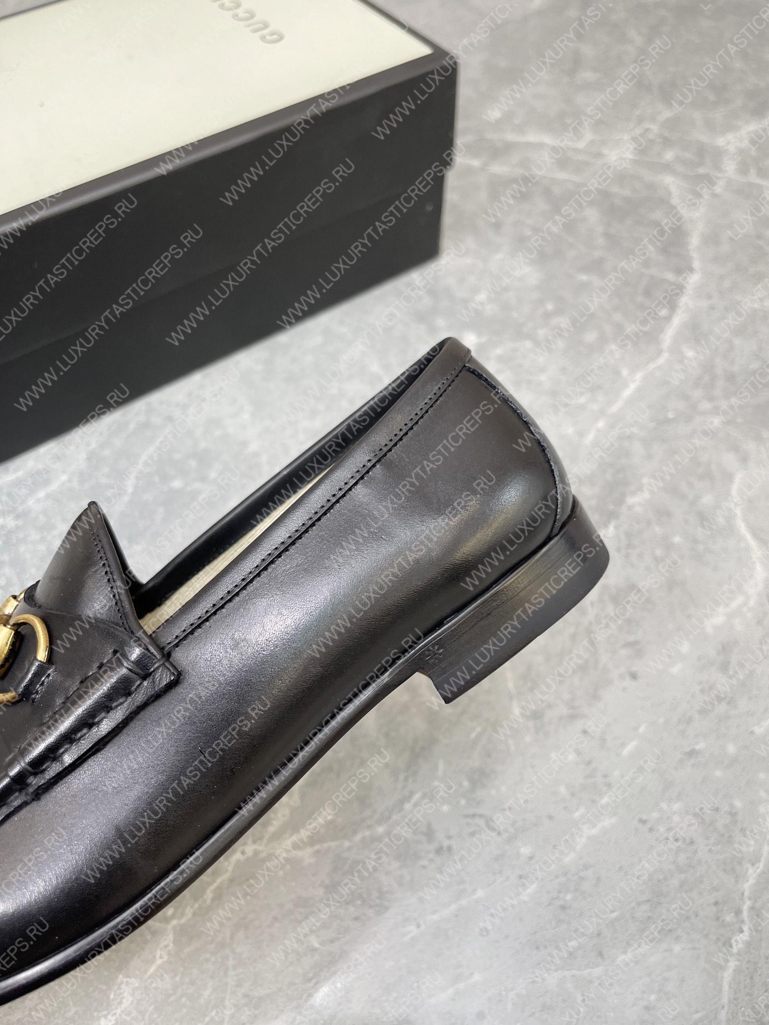 G*u*i 1953 horsebit loafer black 307929
