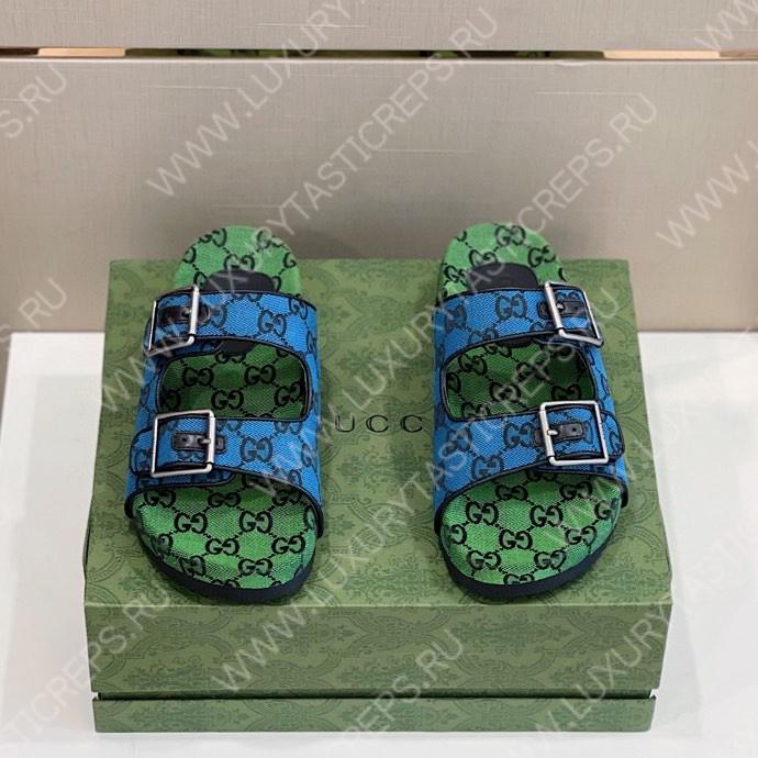 G*u*i sandals blue 658020