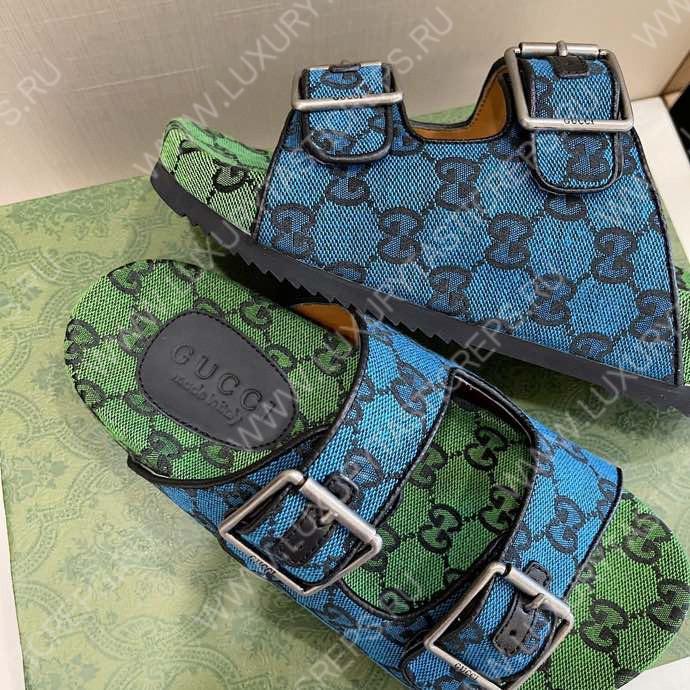 G*u*i sandals blue 658020