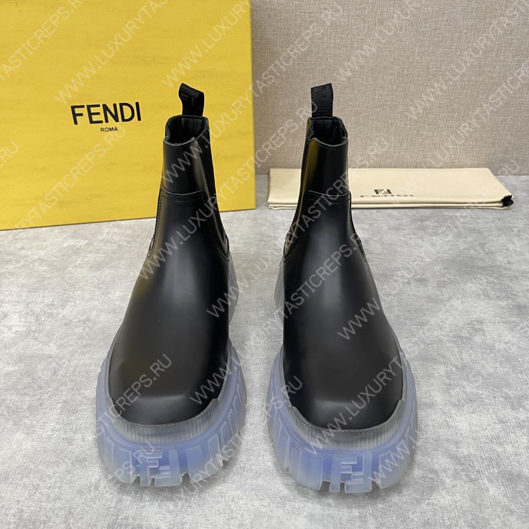 F**di chelsea boots black 7u1446