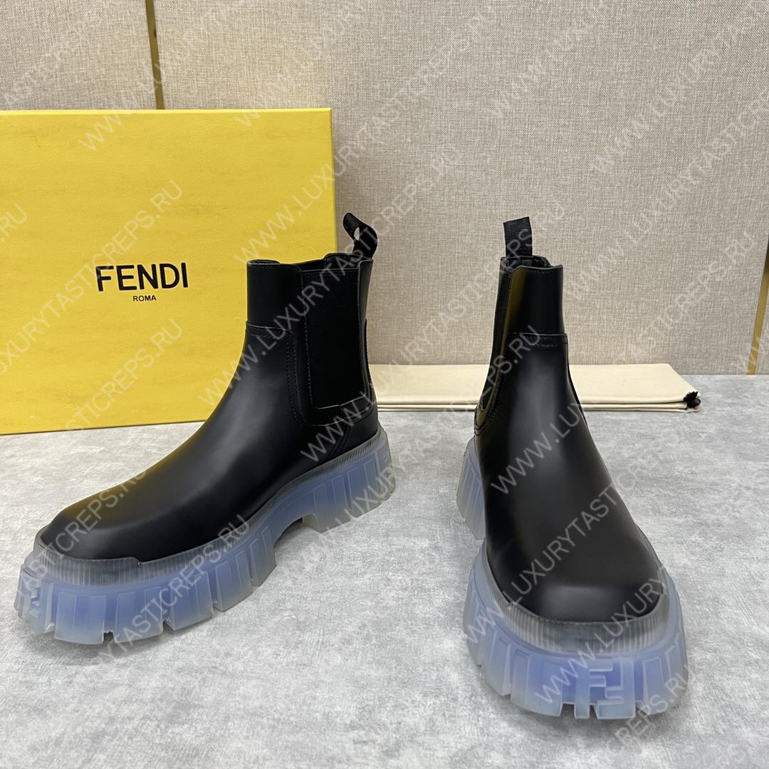 F**di chelsea boots black 7u1446
